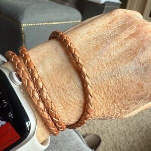 Braided Wrap Bracelet with Magnetic Closure